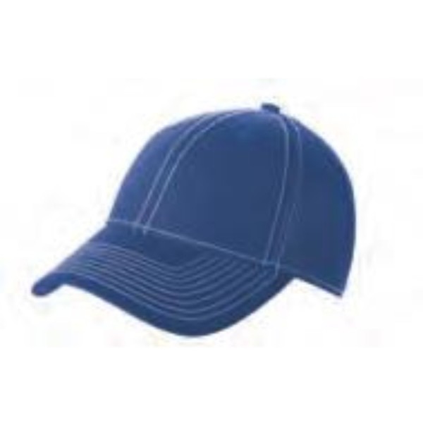 DXB Cap with Piping 10a blue
